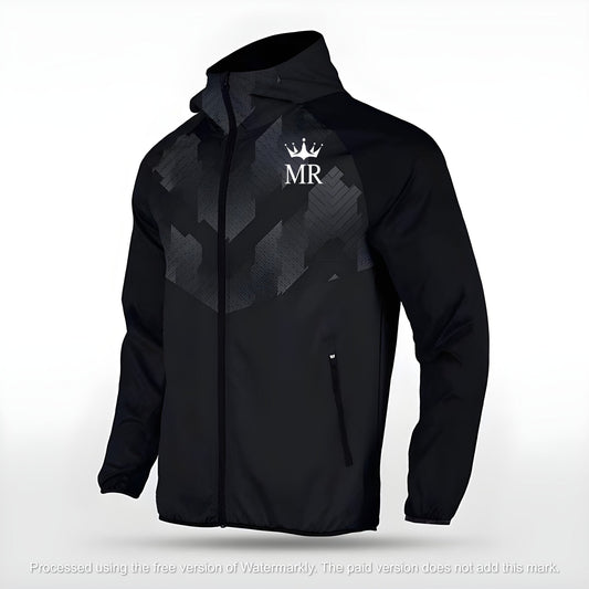 Schwarze Allwetterjacke - Trend Sportswear