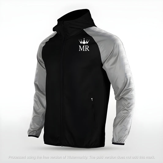 Schwarze Allwetterjacke - Trend Sportswear