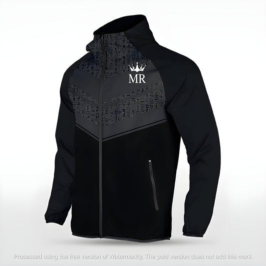 Schwarze Allwetterjacke - Trend Sportswear