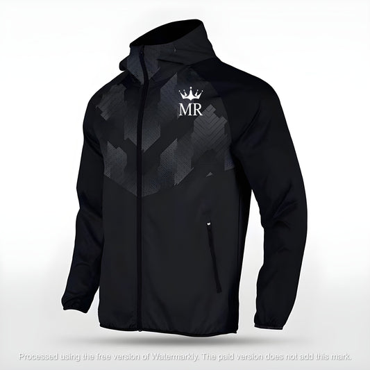 Schwarze Allwetterjacke - Trend Sportswear