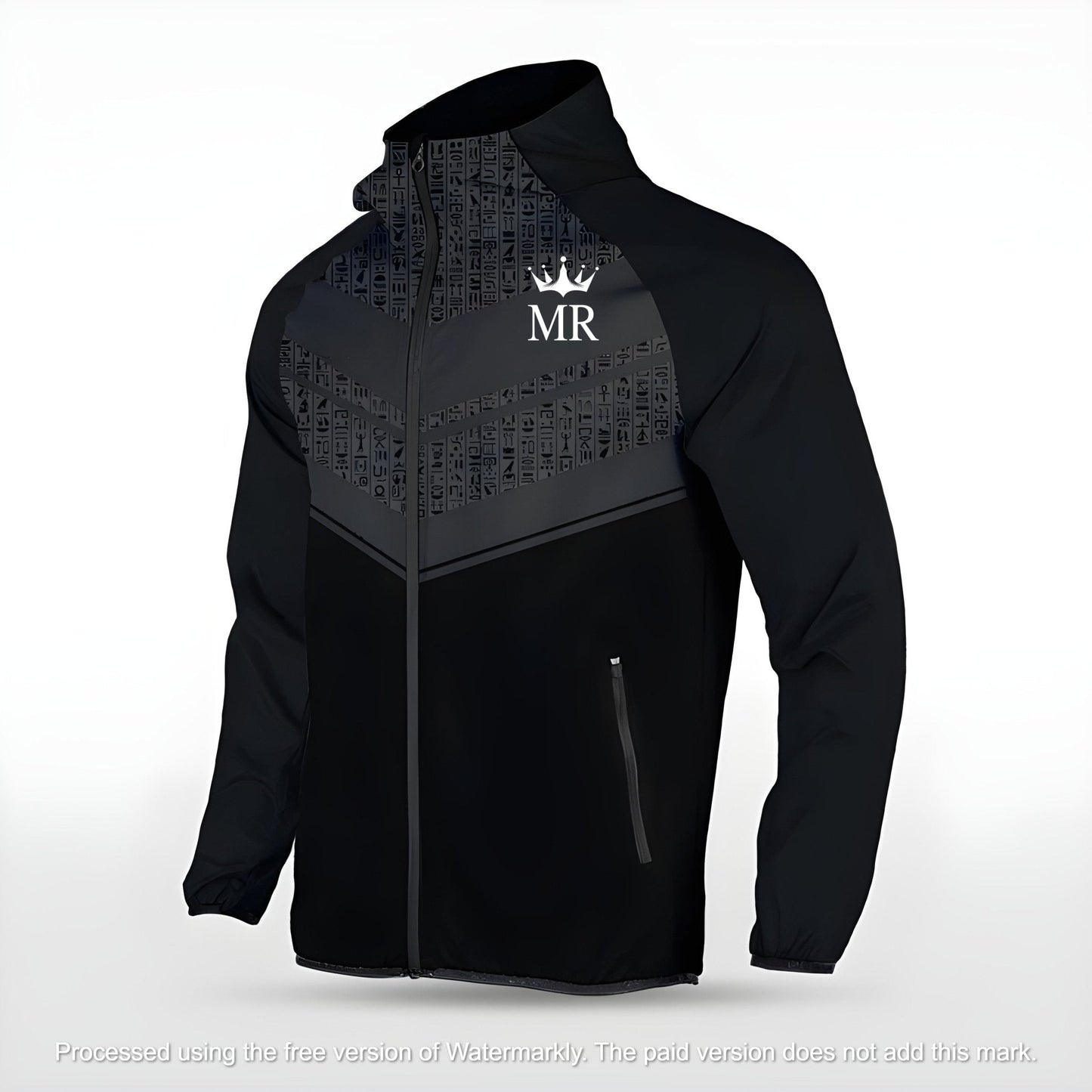 Schwarze Allwetterjacke - Trend Sportswear
