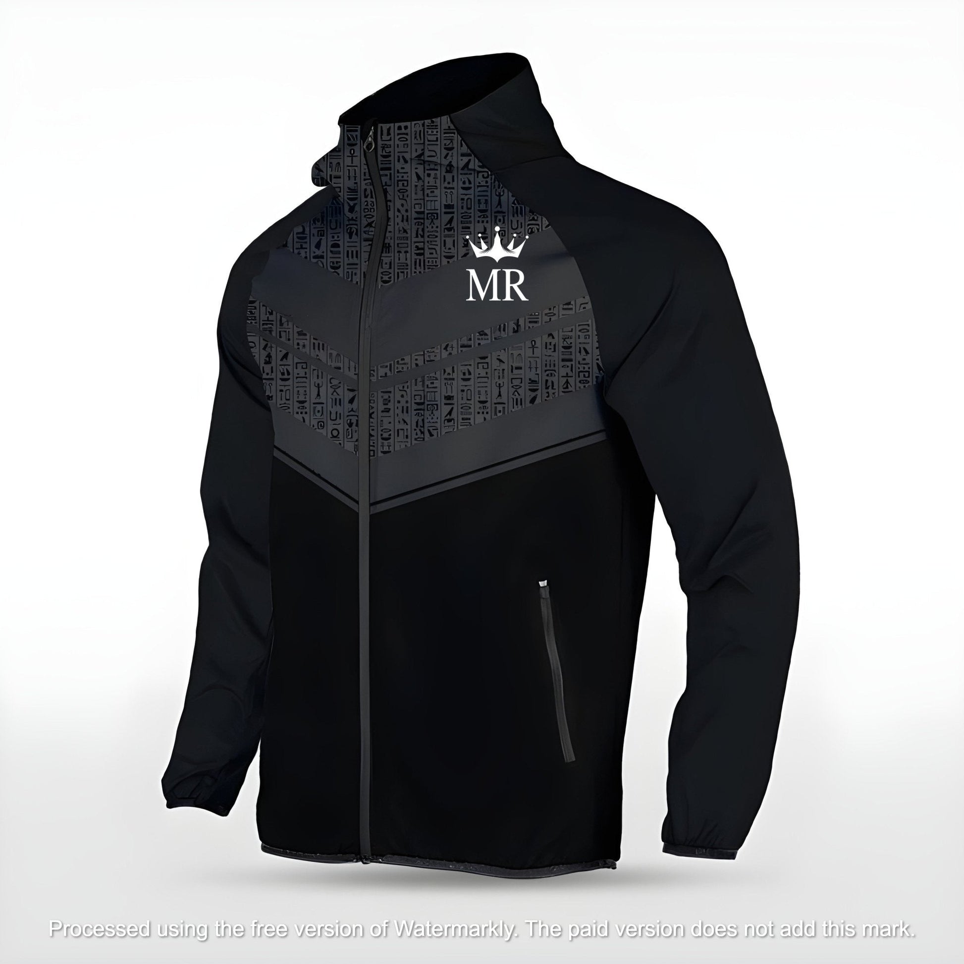 Schwarze Allwetterjacke - Trend Sportswear