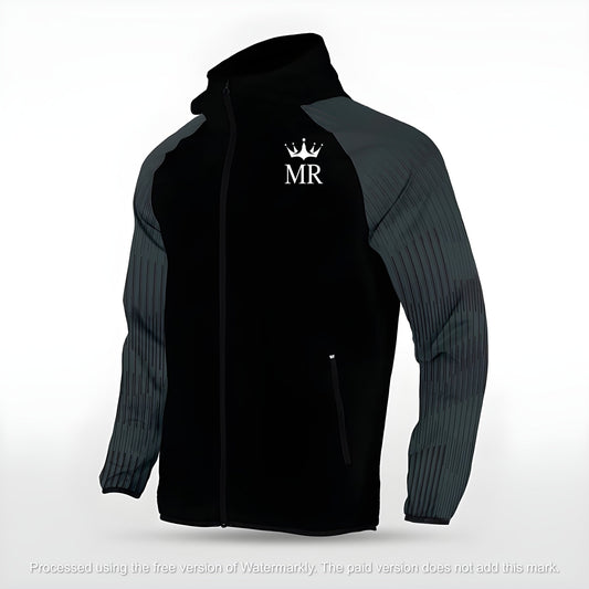 Schwarze Allwetterjacke - Trend Sportswear