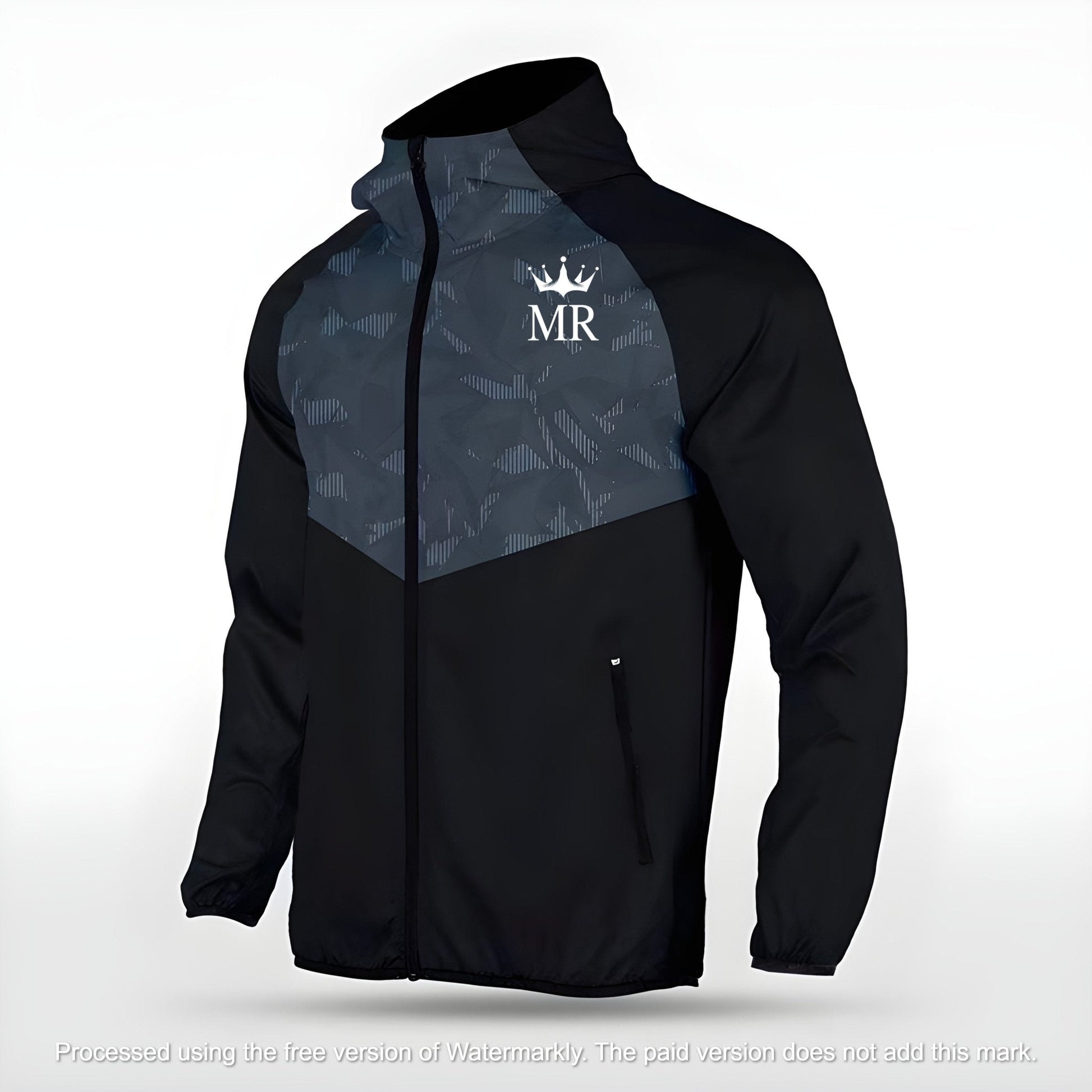 Schwarze Allwetterjacke - Trend Sportswear