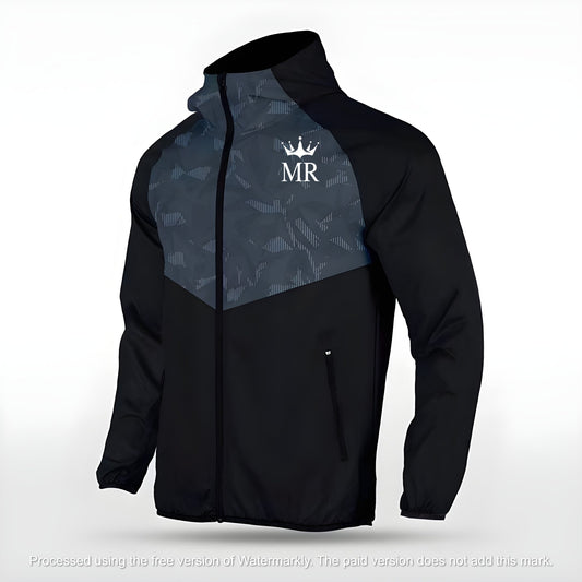 Schwarze Allwetterjacke - Trend Sportswear