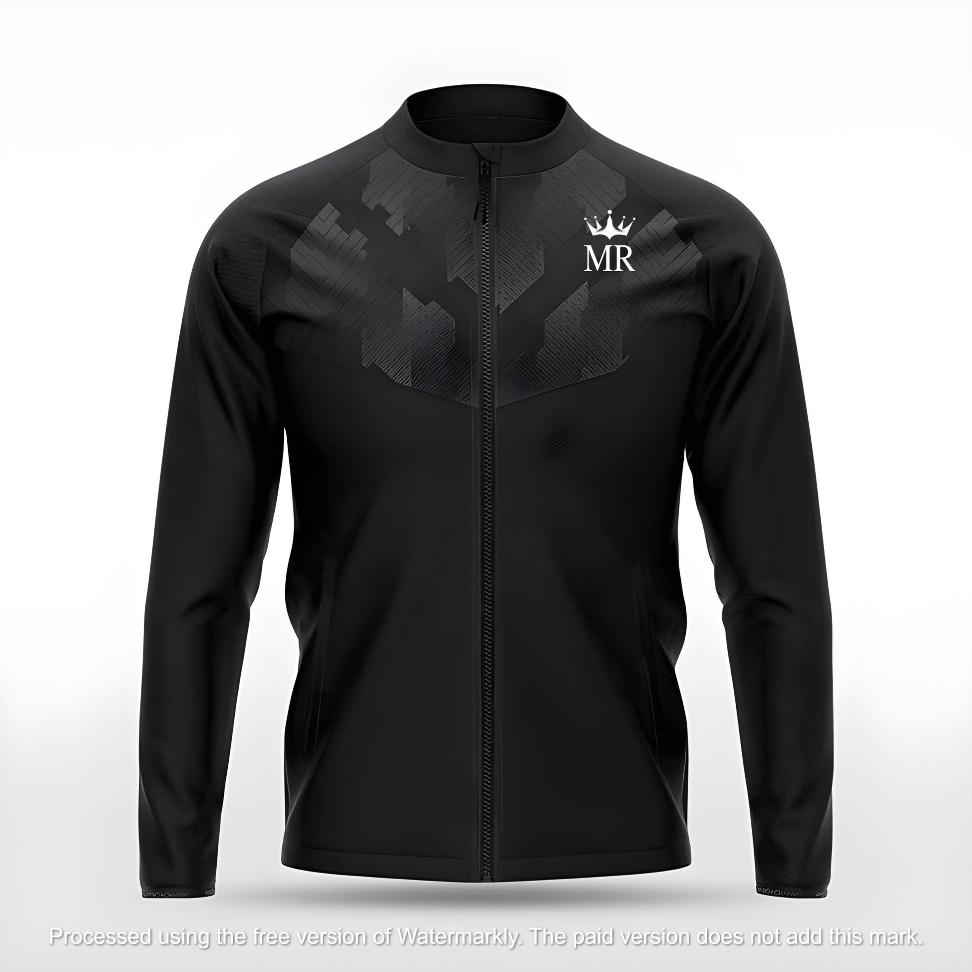 Schwarze Trainingsjacke - Trend Sportswear