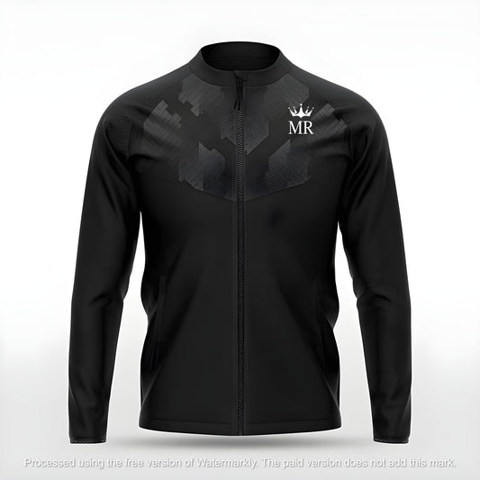 Schwarze Trainingsjacke - Trend Sportswear