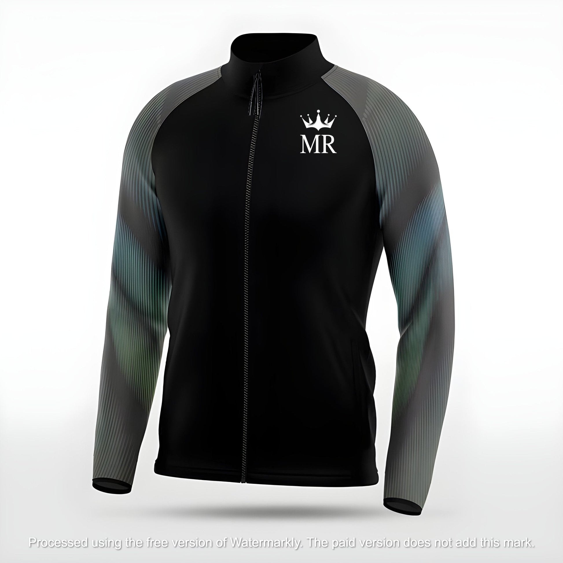 Schwarze Trainingsjacke - Trend Sportswear