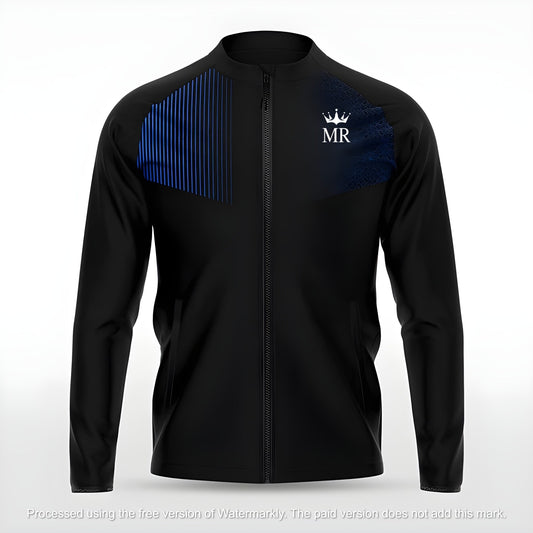 Schwarze Trainingsjacke - Trend Sportswear