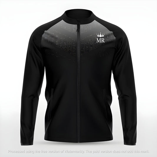 Schwarze Trainingsjacke - Trend Sportswear