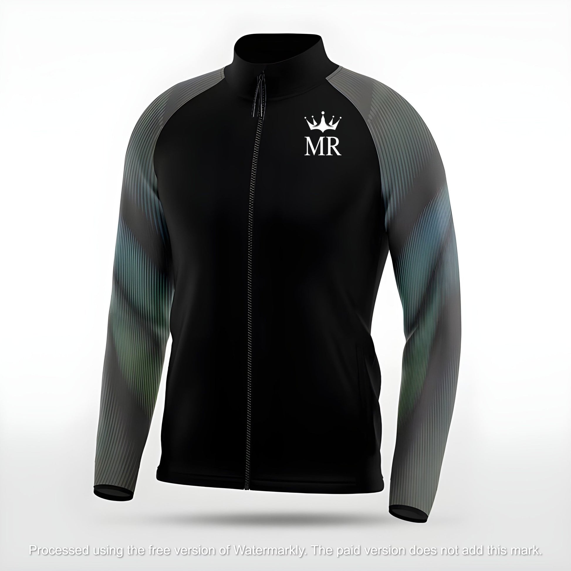 Schwarze Trainingsjacke - Trend Sportswear