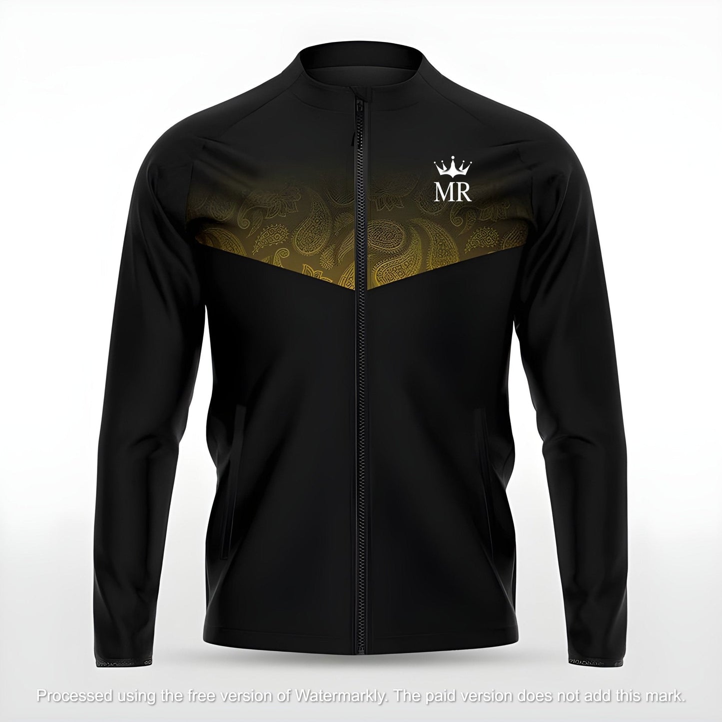 Schwarze Trainingsjacke - Trend Sportswear