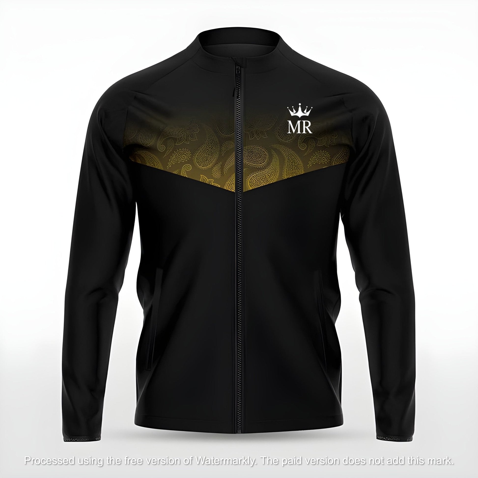 Schwarze Trainingsjacke - Trend Sportswear