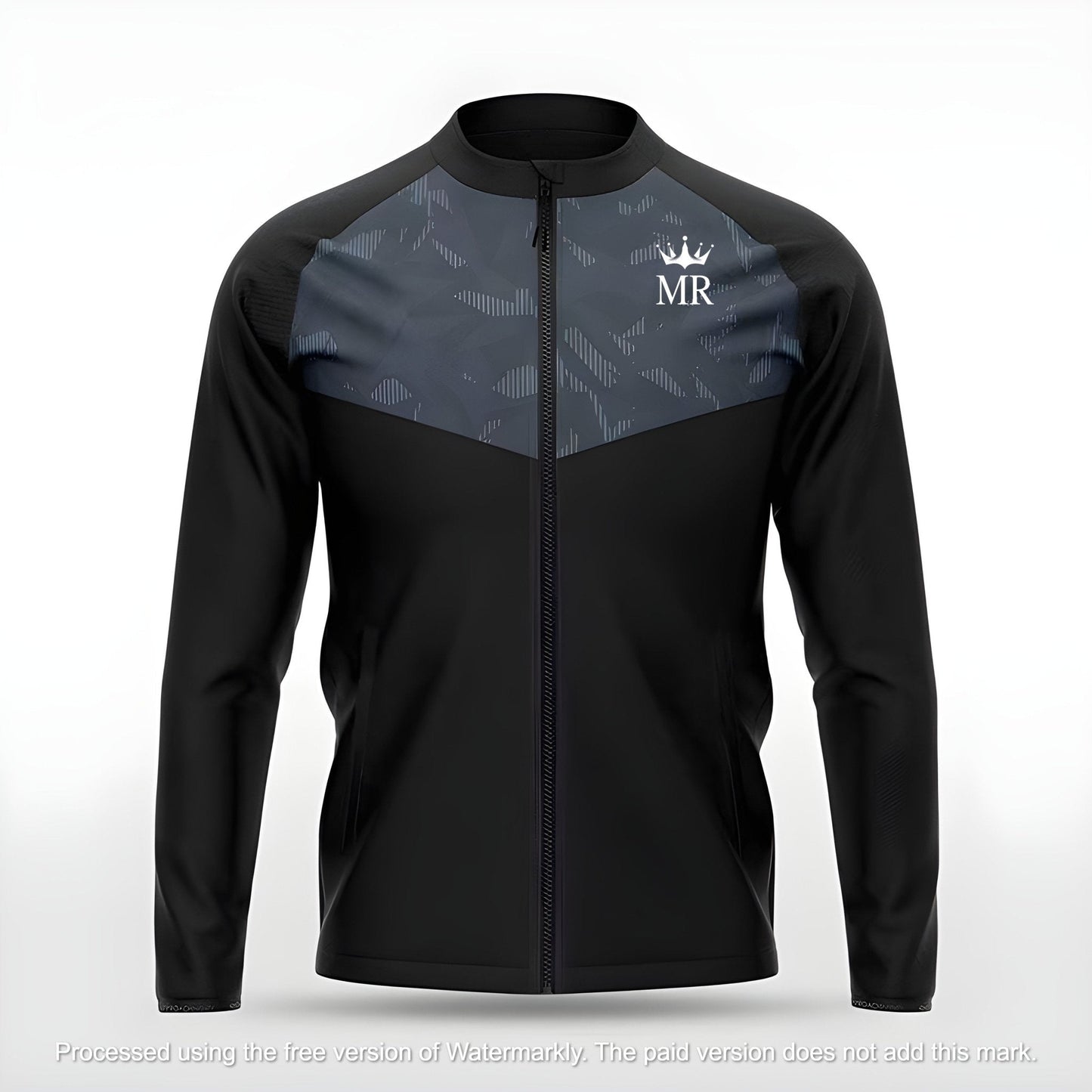 Schwarze Trainingsjacke - Trend Sportswear