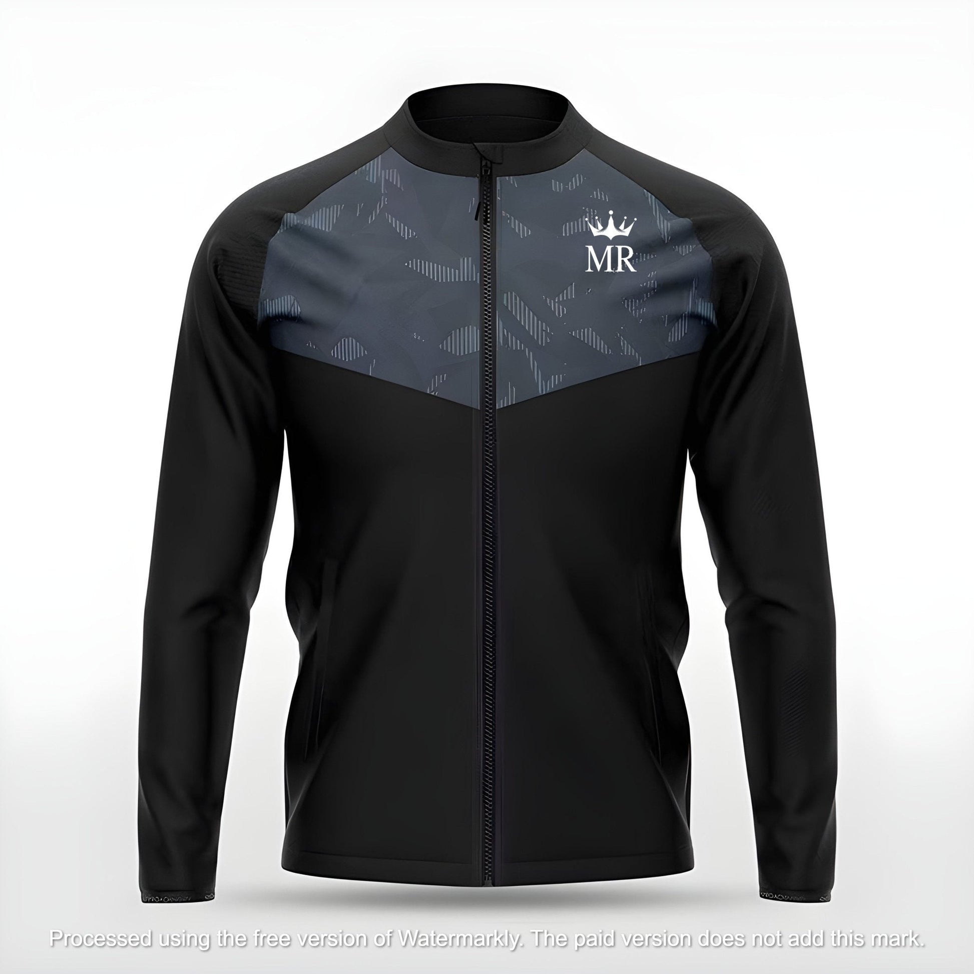Schwarze Trainingsjacke - Trend Sportswear