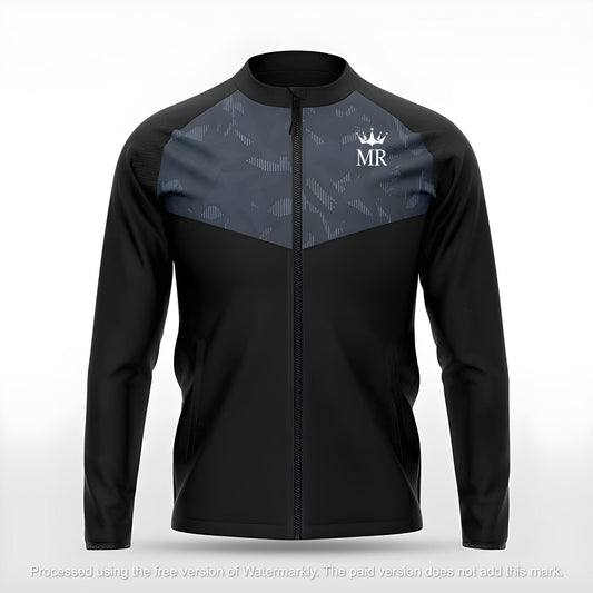 Schwarze Trainingsjacke - Trend Sportswear