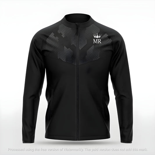 Schwarze Trainingsjacke - Trend Sportswear