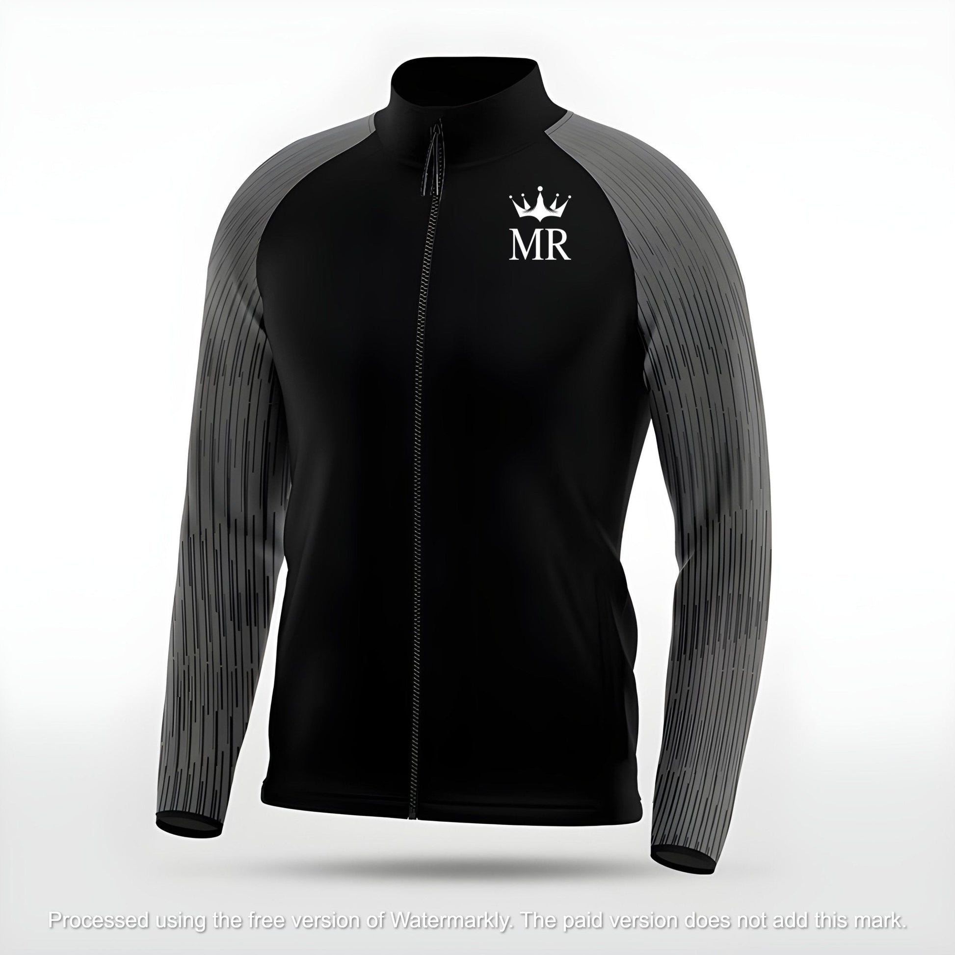 Schwarze Trainingsjacke - Trend Sportswear