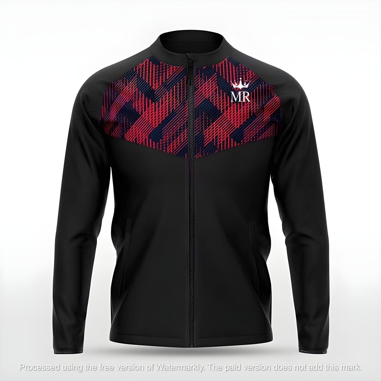 Schwarze Trainingsjacke - Trend Sportswear