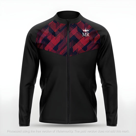 Schwarze Trainingsjacke - Trend Sportswear