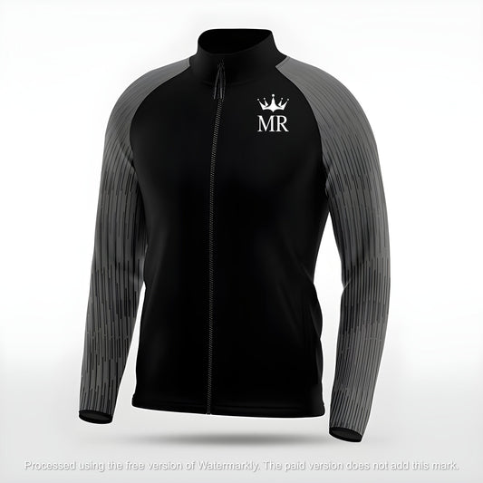Schwarze Trainingsjacke - Trend Sportswear