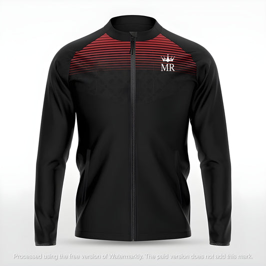 Schwarze Trainingsjacke - Trend Sportswear