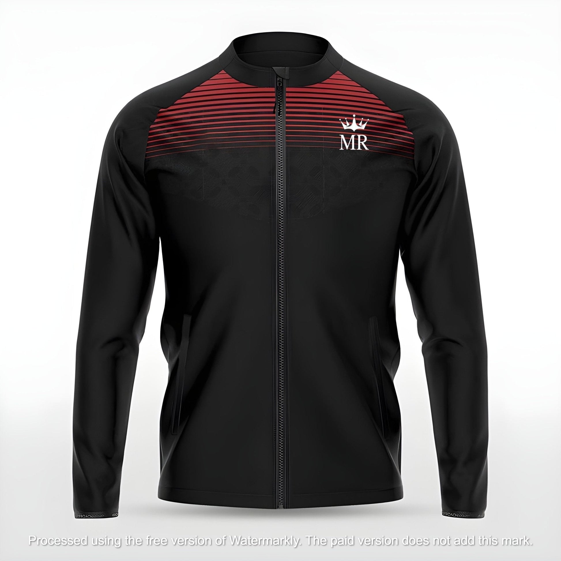 Schwarze Trainingsjacke - Trend Sportswear