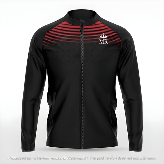 Schwarze Trainingsjacke - Trend Sportswear