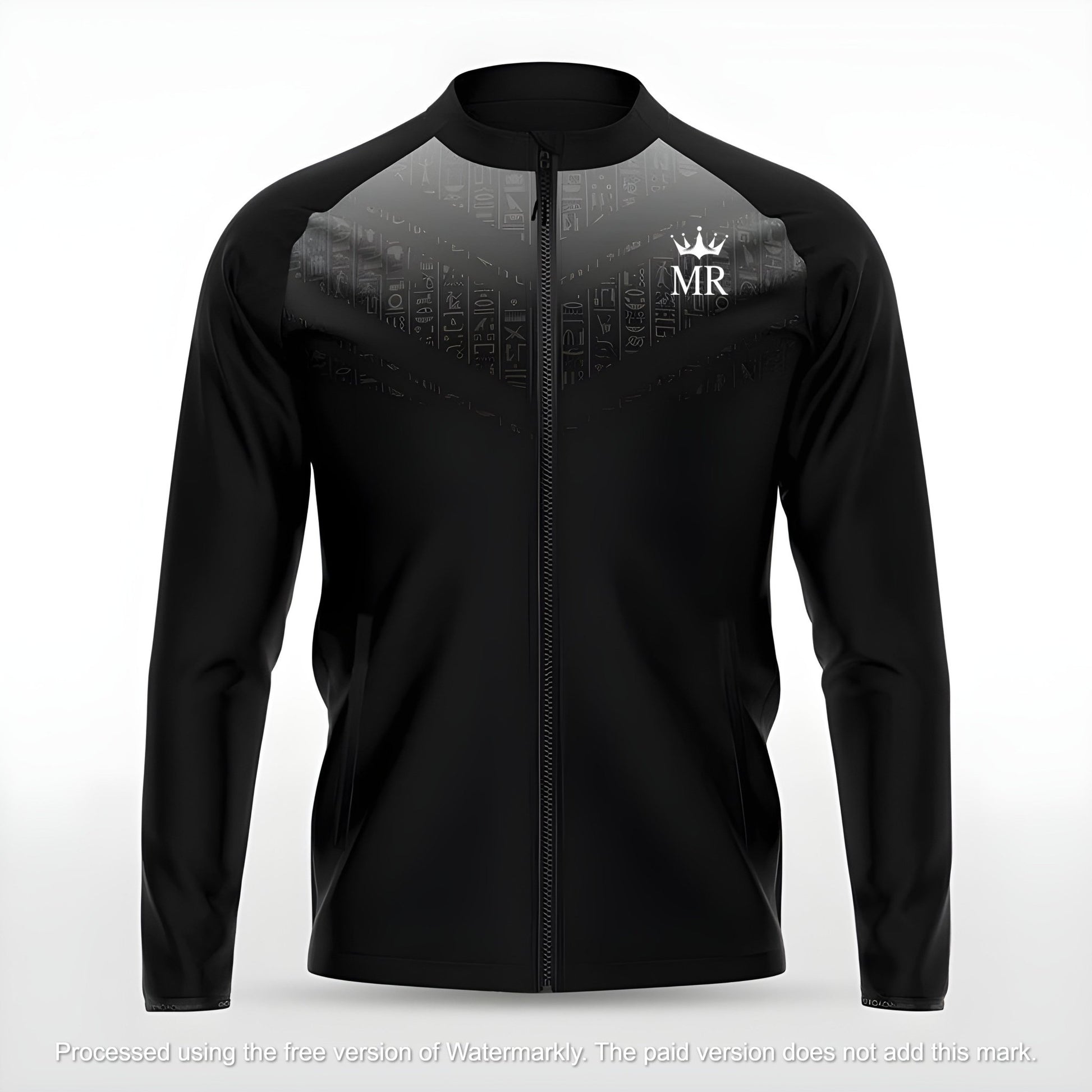 Schwarze Trainingsjacke - Trend Sportswear