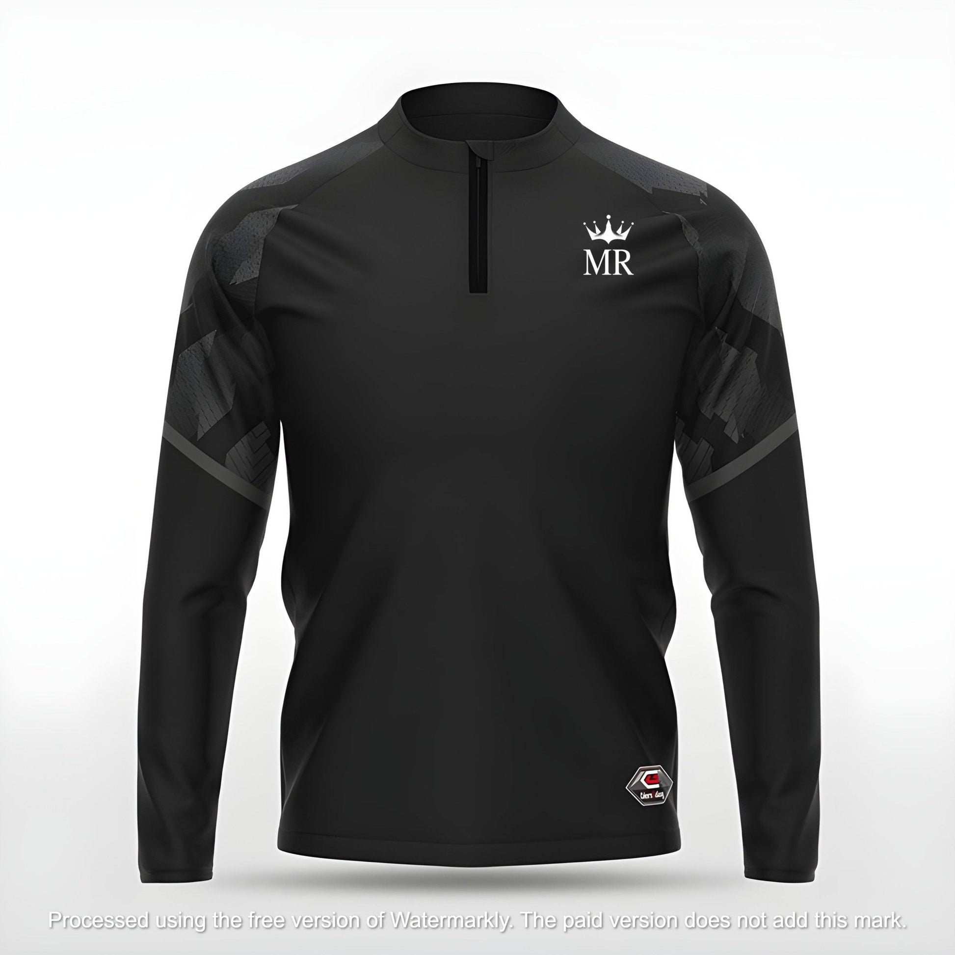 Schwarzes Sweatshirt - Trend Sportswear