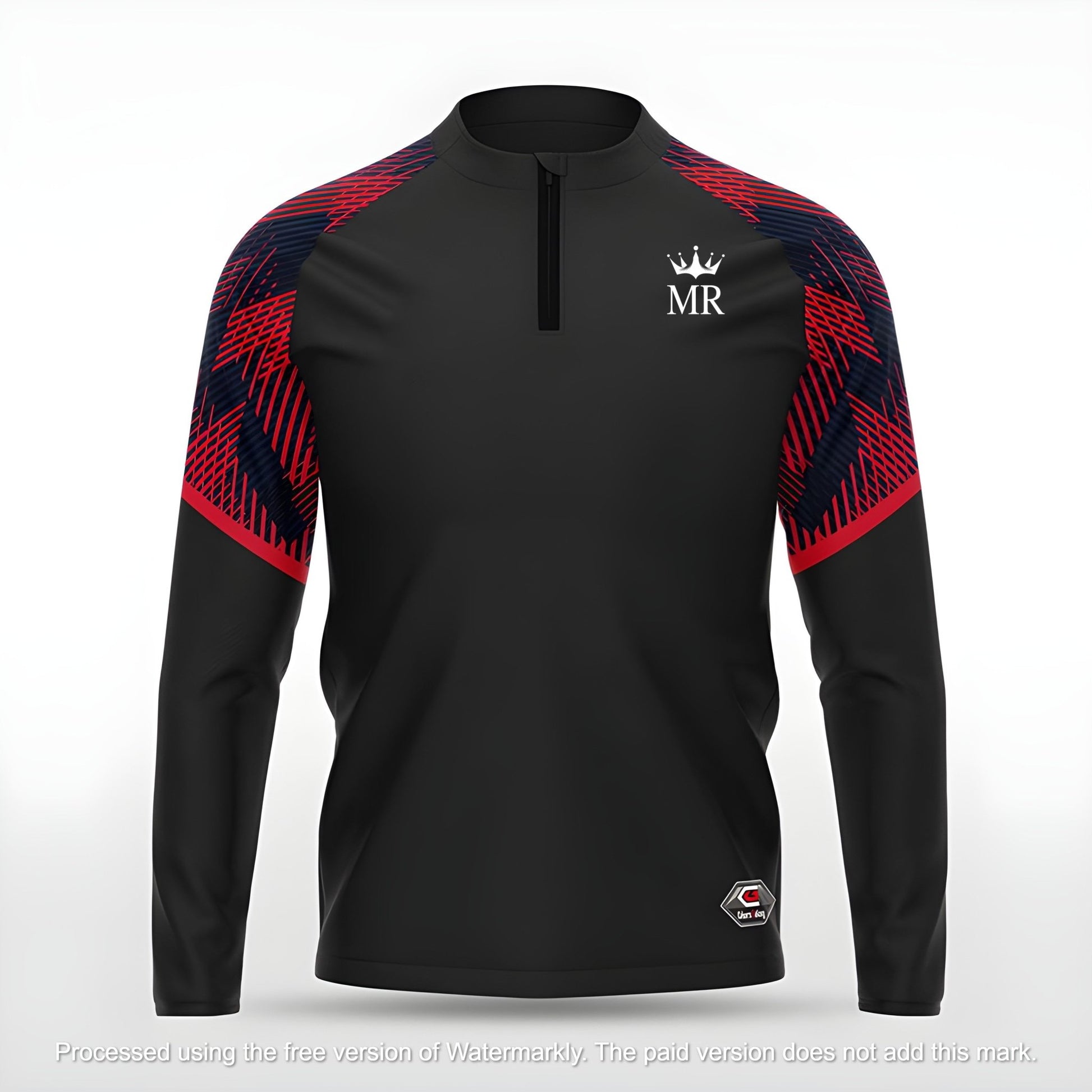 Schwarzes Sweatshirt - Trend Sportswear