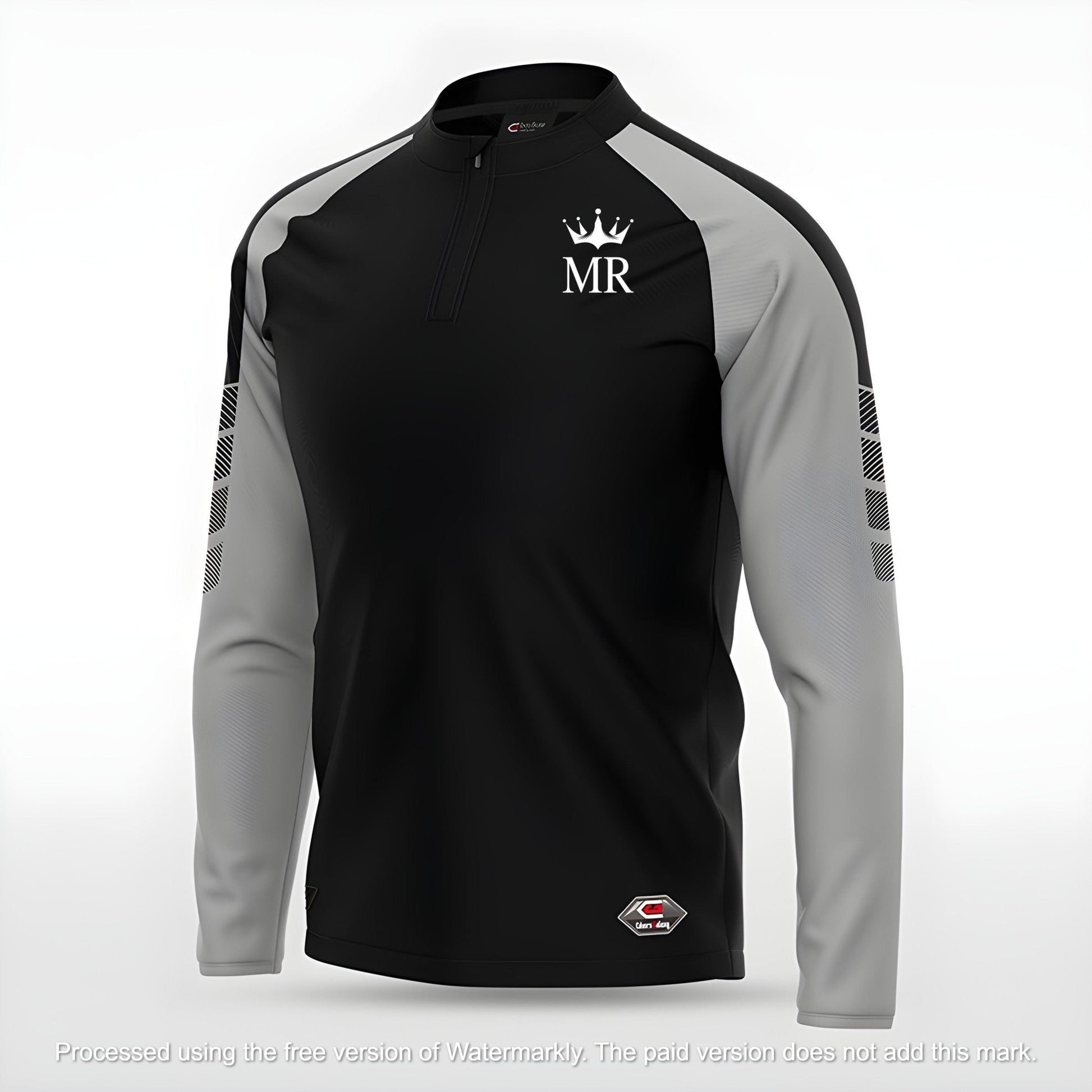Schwarzes Sweatshirt - Trend Sportswear