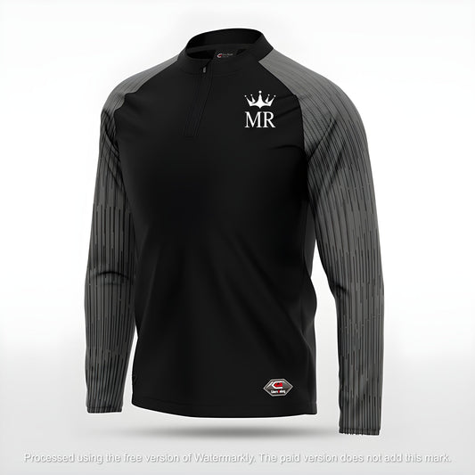 Schwarzes Sweatshirt - Trend Sportswear