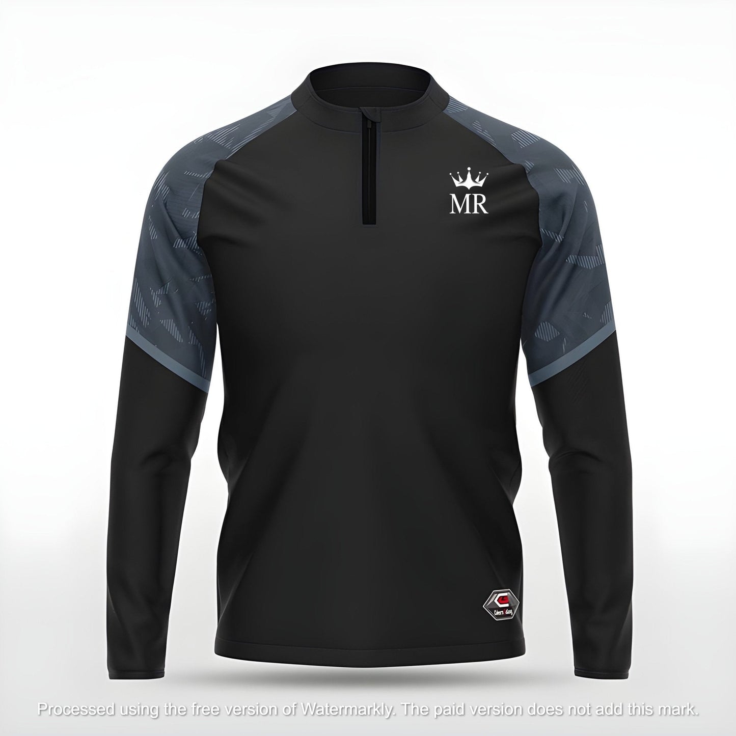 Schwarzes Sweatshirt - Trend Sportswear