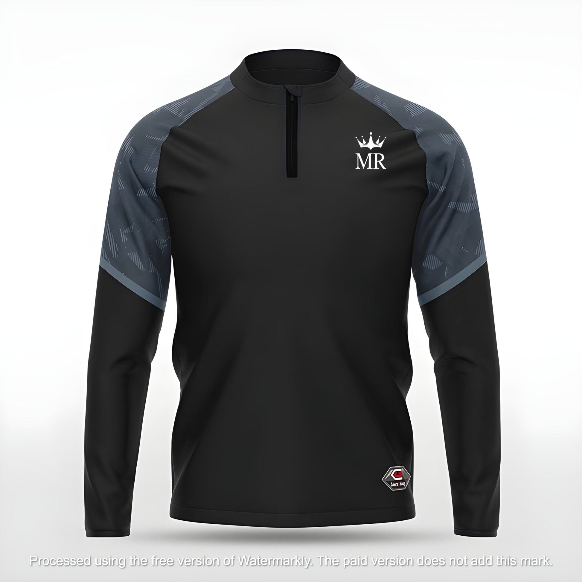 Schwarzes Sweatshirt - Trend Sportswear
