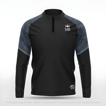 Schwarzes Sweatshirt - Trend Sportswear