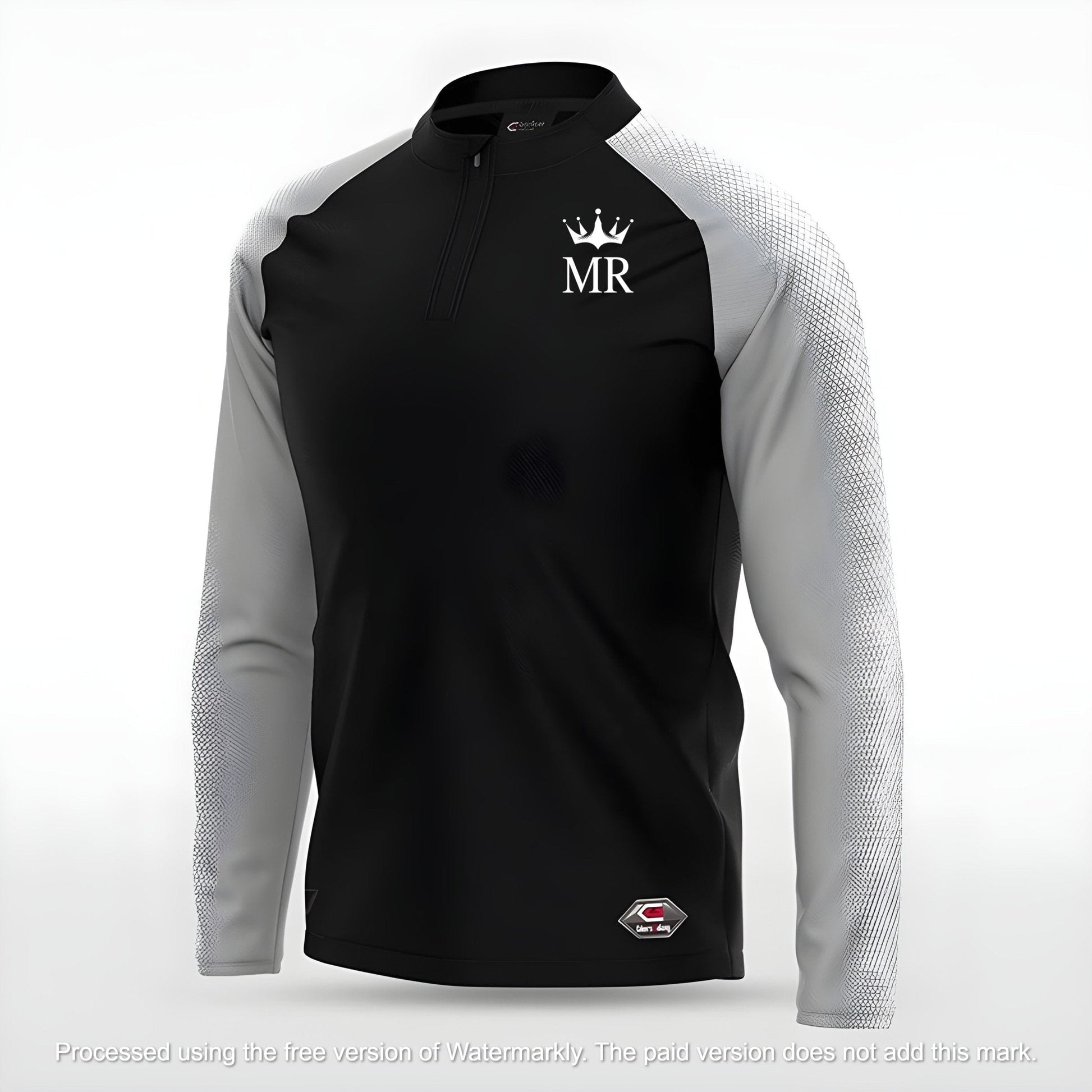 Schwarzes Sweatshirt - Trend Sportswear