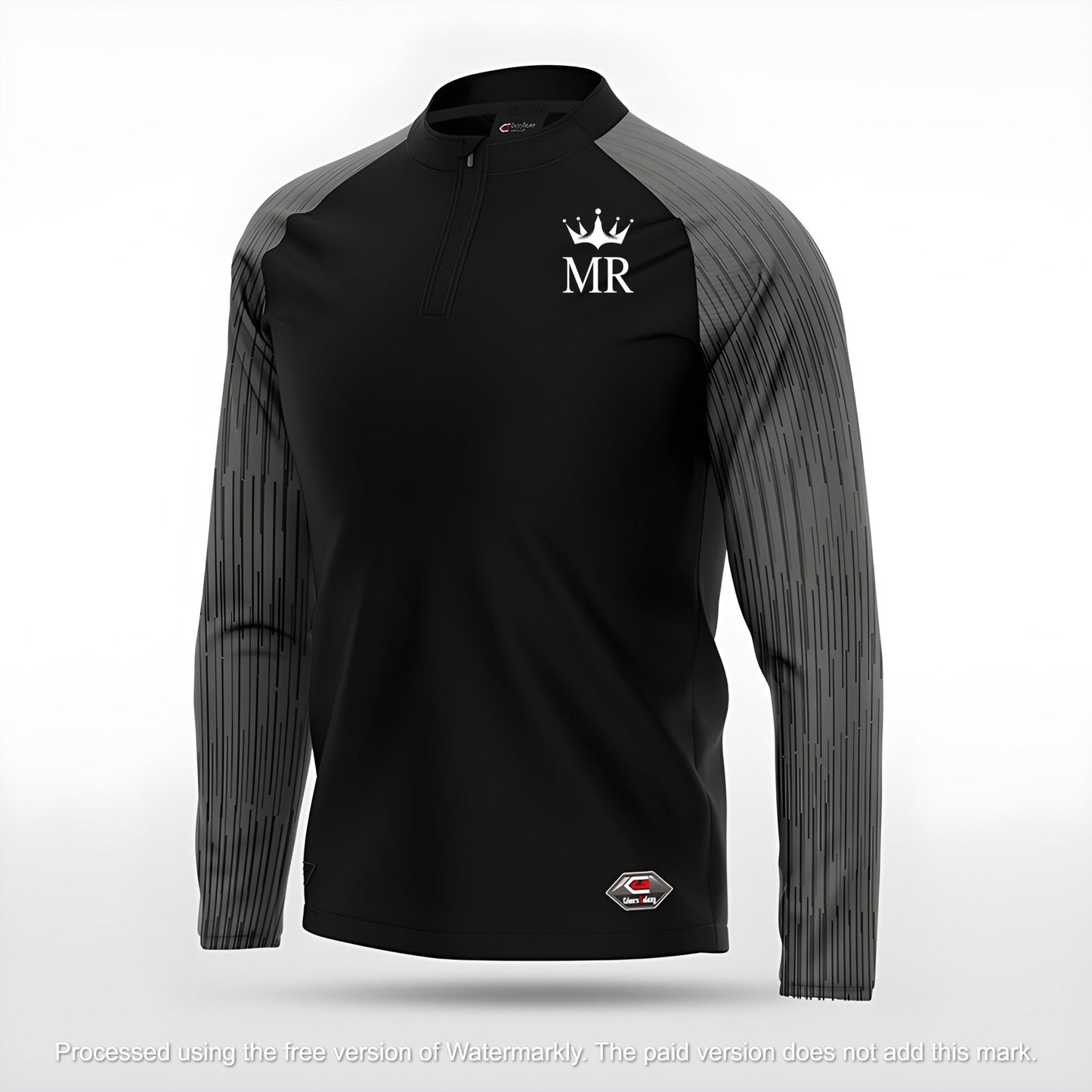 Schwarzes Sweatshirt - Trend Sportswear