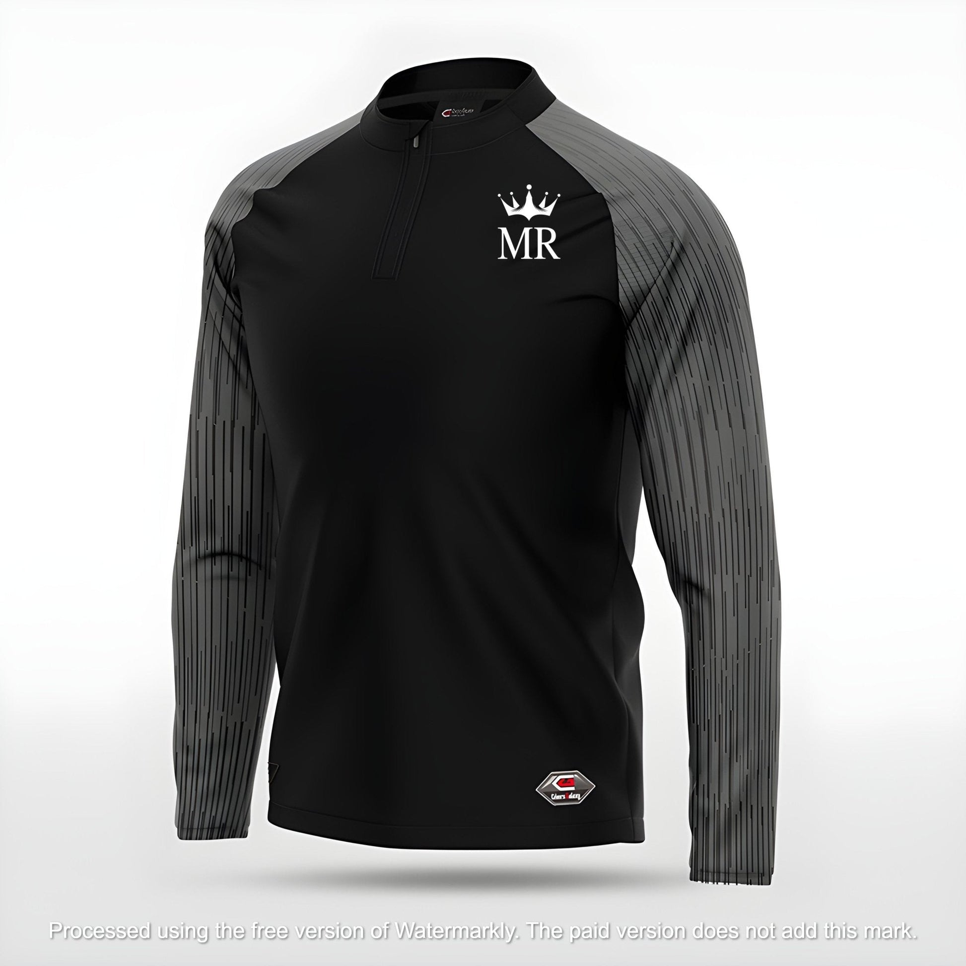 Schwarzes Sweatshirt - Trend Sportswear