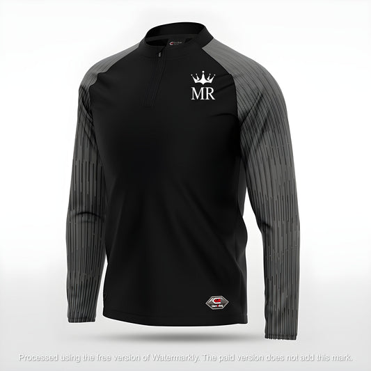 Schwarzes Sweatshirt - Trend Sportswear