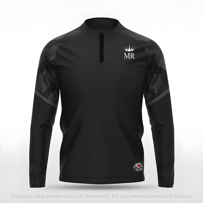Schwarzes Sweatshirt - Trend Sportswear