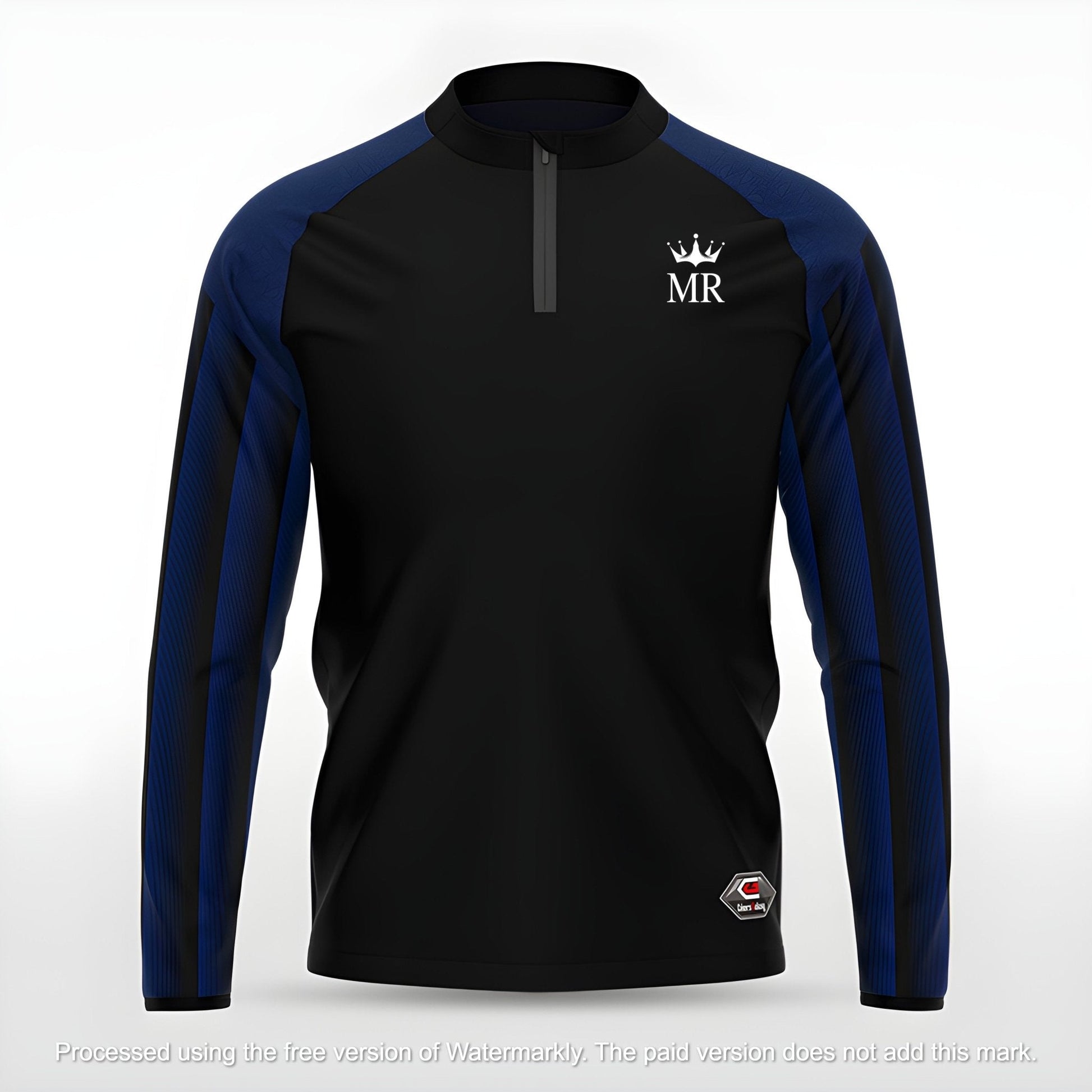 Schwarzes Sweatshirt - Trend Sportswear