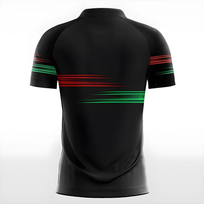 Schwarzes Trikot - Trend Sportswear