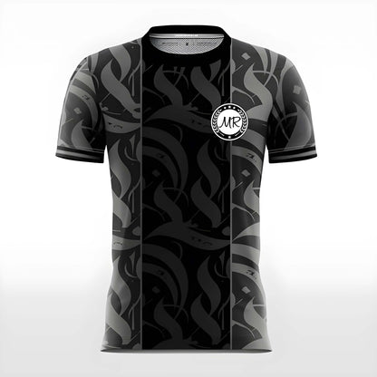 Schwarzes Trikot - Trend Sportswear