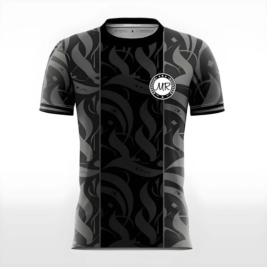Schwarzes Trikot - Trend Sportswear