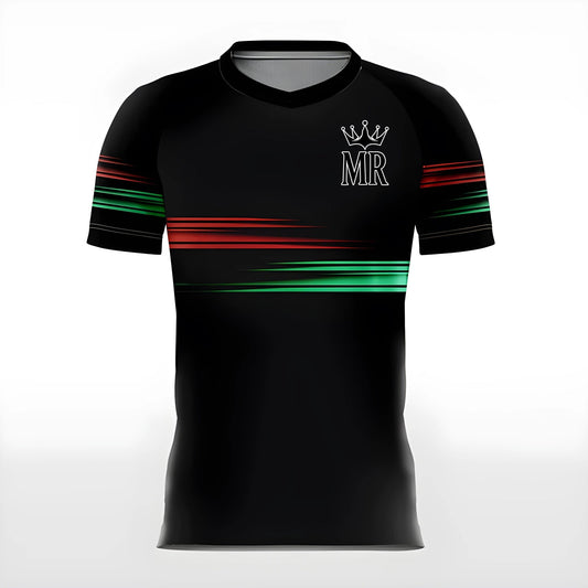 Schwarzes Trikot - Trend Sportswear