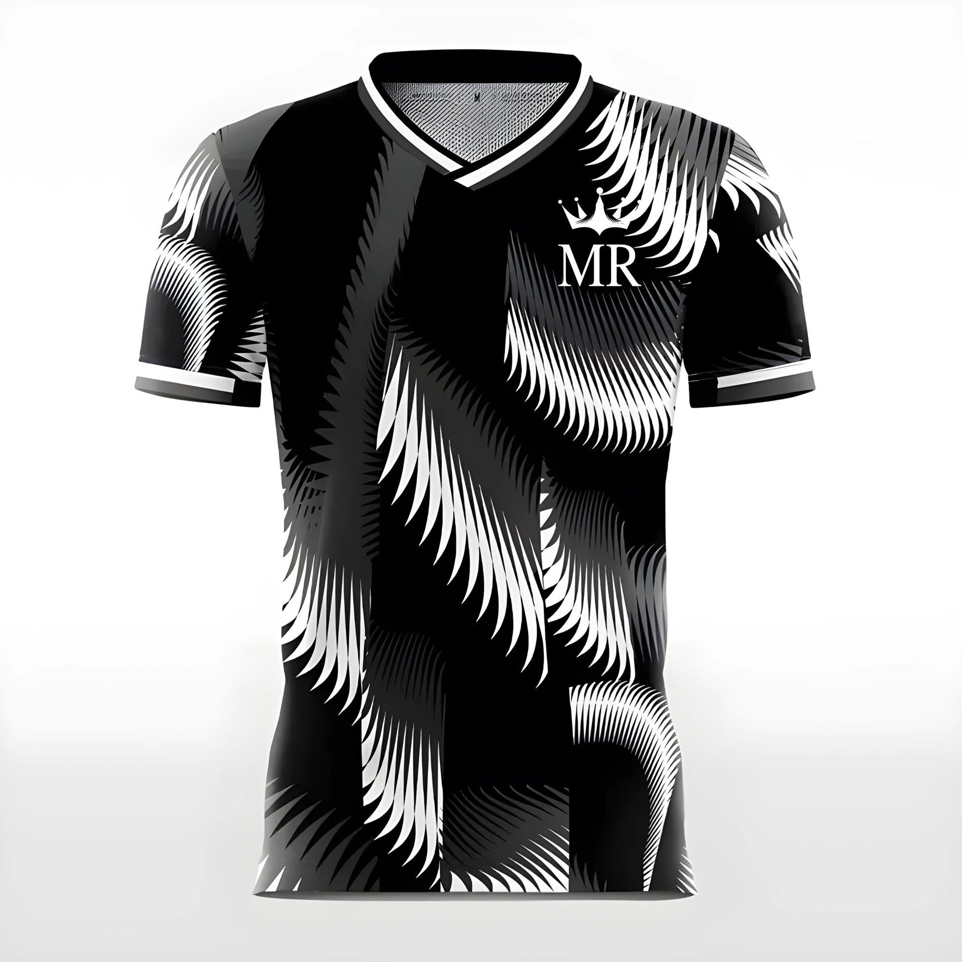 Schwarzes Trikot - Trend Sportswear