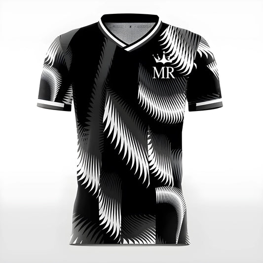 Schwarzes Trikot - Trend Sportswear