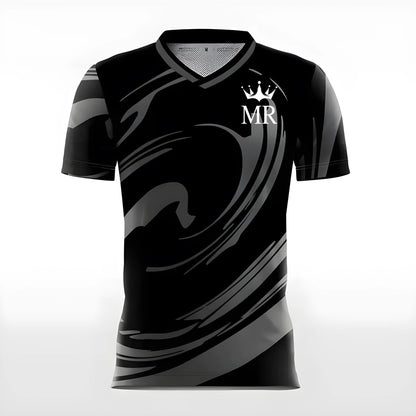 Schwarzes Trikot - Trend Sportswear