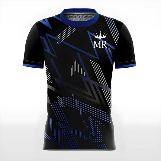 Schwarzes Trikot - Trend Sportswear